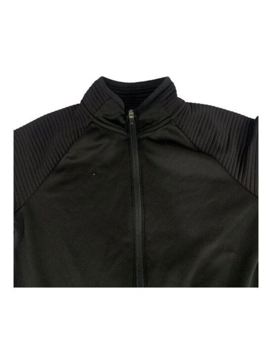 Old Navy Active Kids Full-Zip Jacket Black Size L 10-12 Polyester Athletic Style - Picture 2 of 5